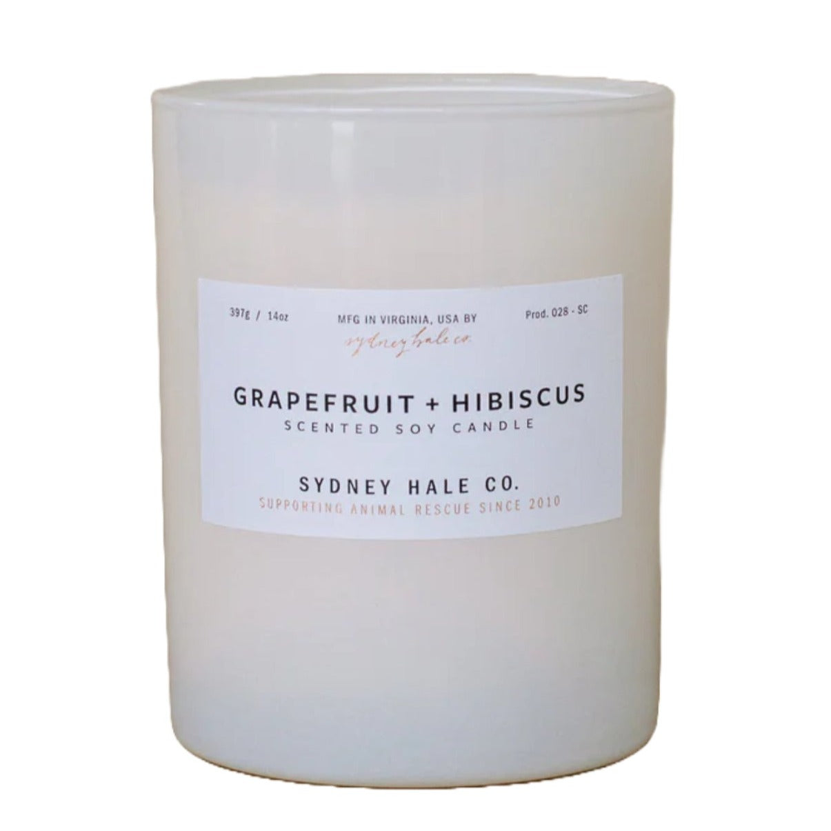 Grapefruit + Hibiscus Candle