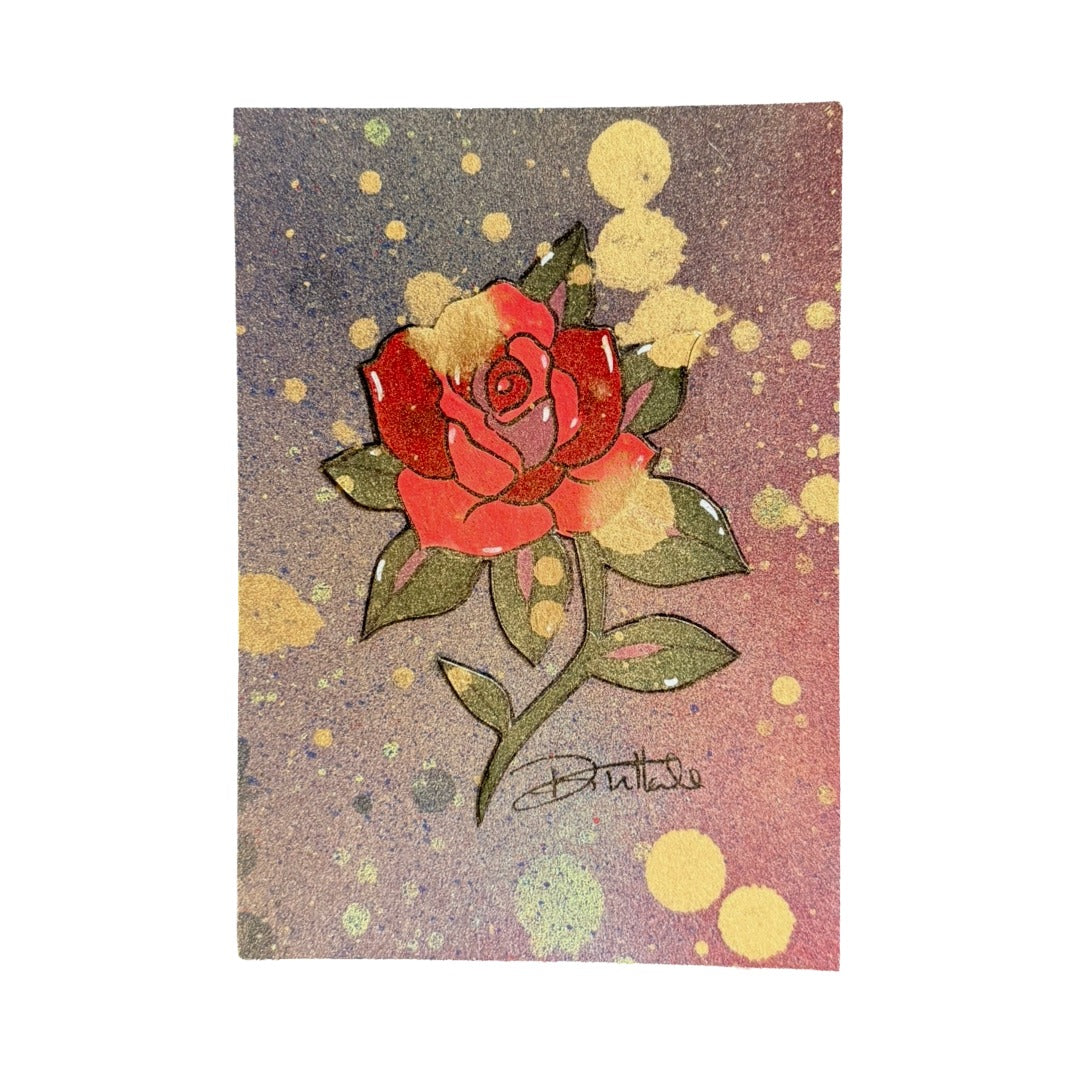 Red Rose Painting