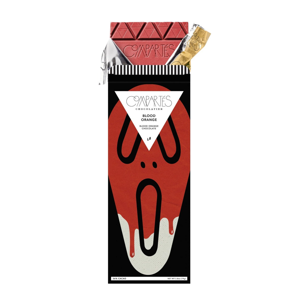 Halloween Blood Orange Chocolate Bar