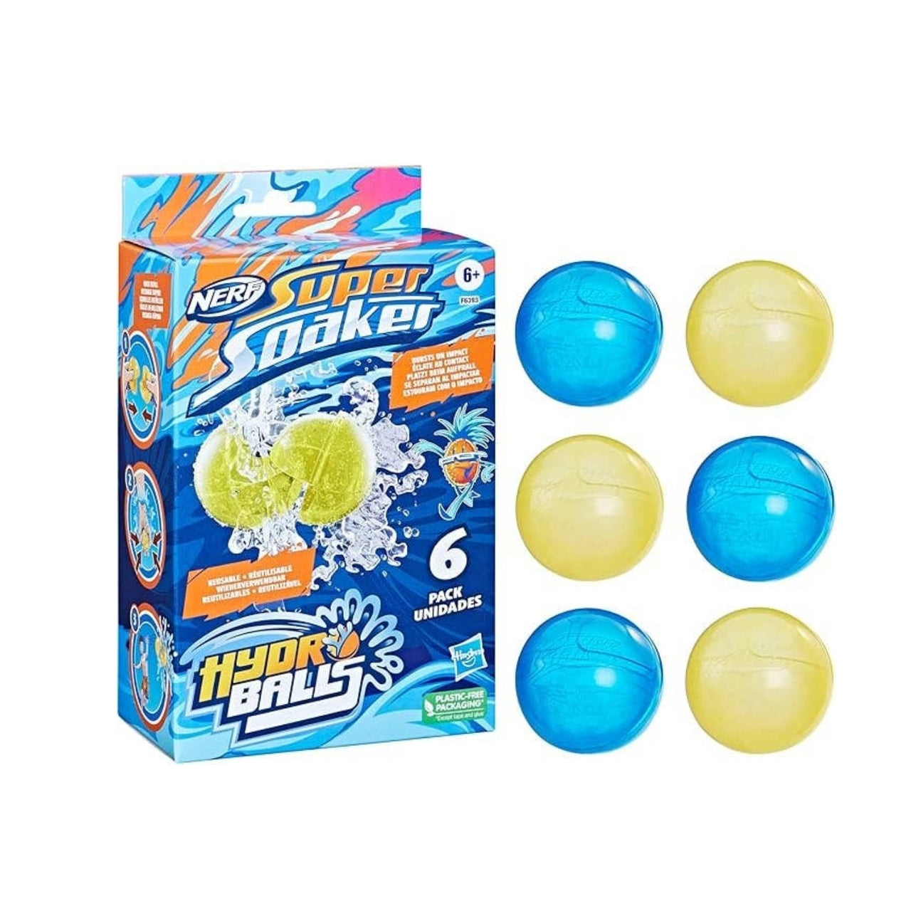 Nerf Super Soaker Hydro Balls 6-Pack