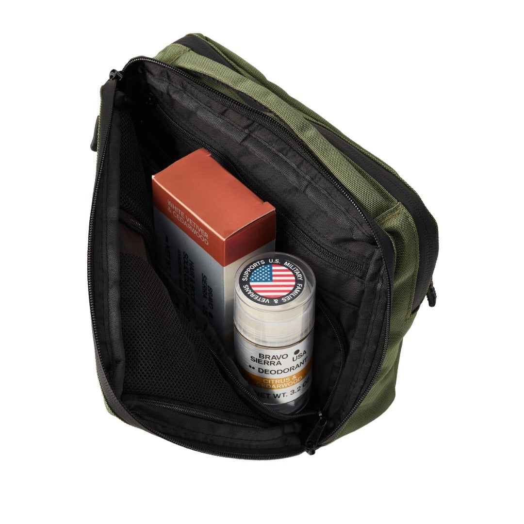 Ridge Toiletry Kit | Matte Olive