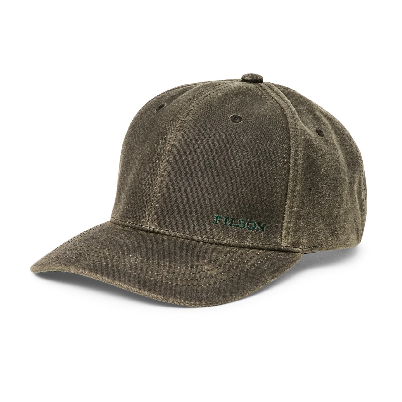 Oil Tin Low Profile Logger Cap | Otter Green