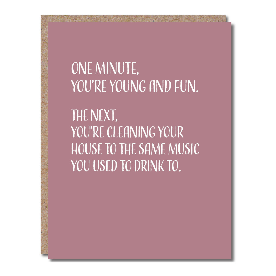 One Minute Card