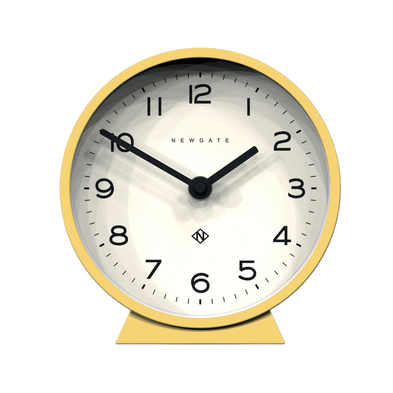 Mantel Railway Clock | Yellow
