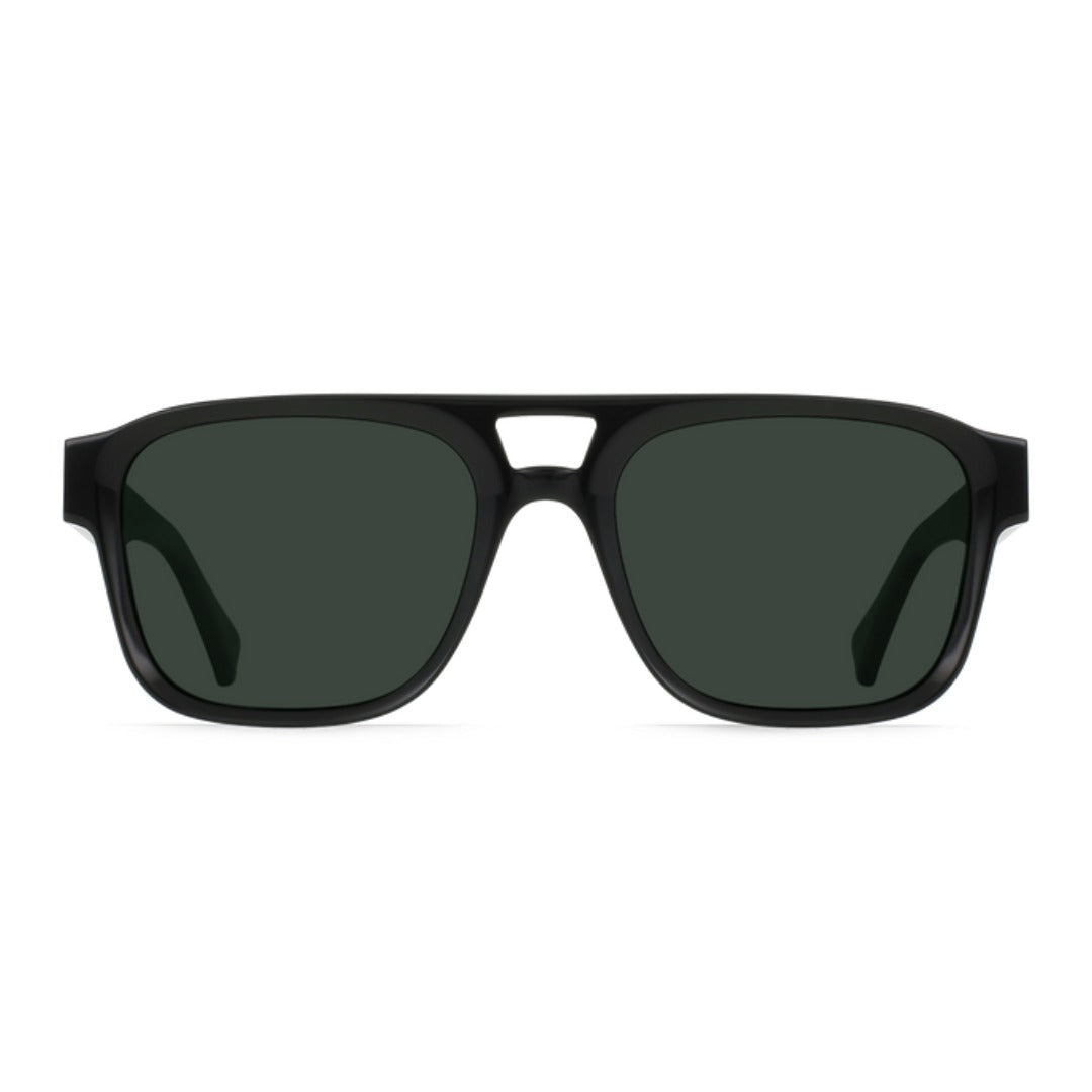 Rifka | Recycled Black & Green Polarized