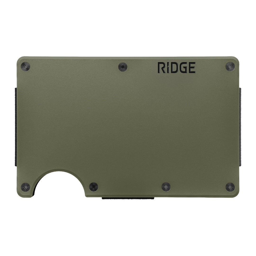 Ridge Wallet | Matte Olive