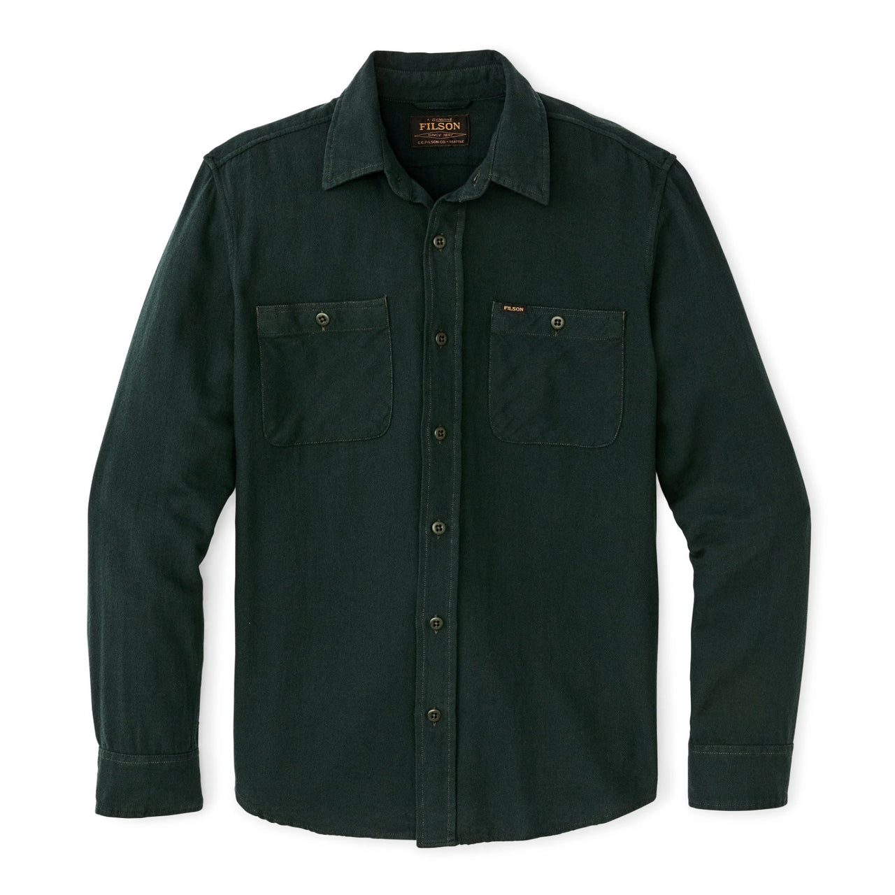 Rangeland Flannel Shirt | Forest Green