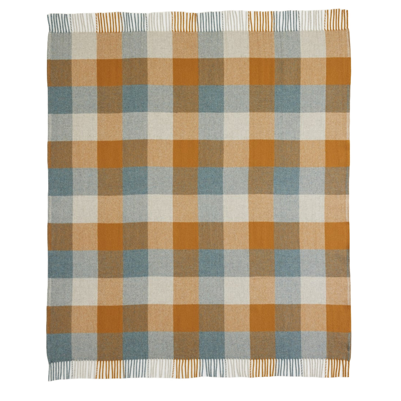 Eco-Wise Washable Throw | Shale & Copper