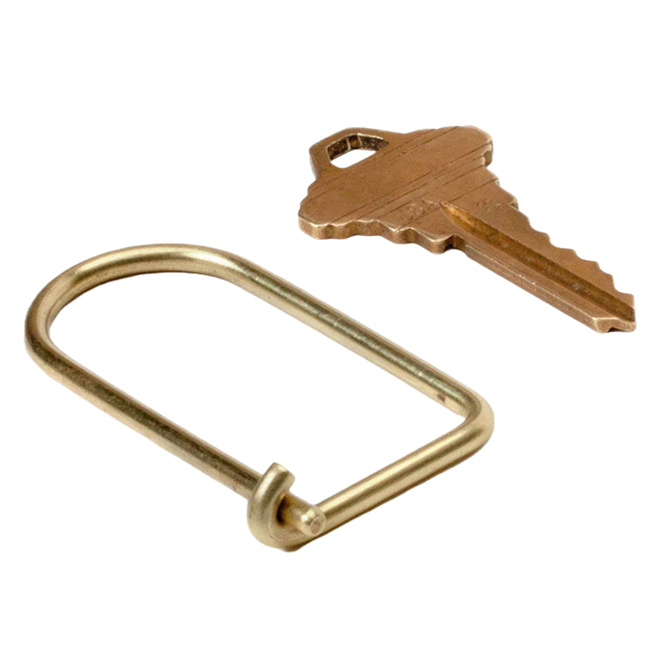 Wilson Keyring | Brass