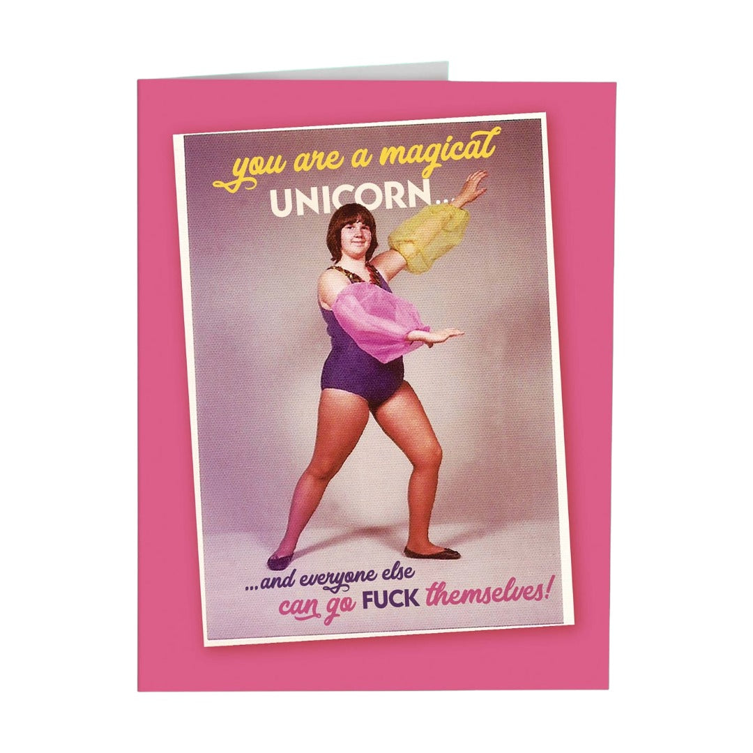 Magical Unicorn Card
