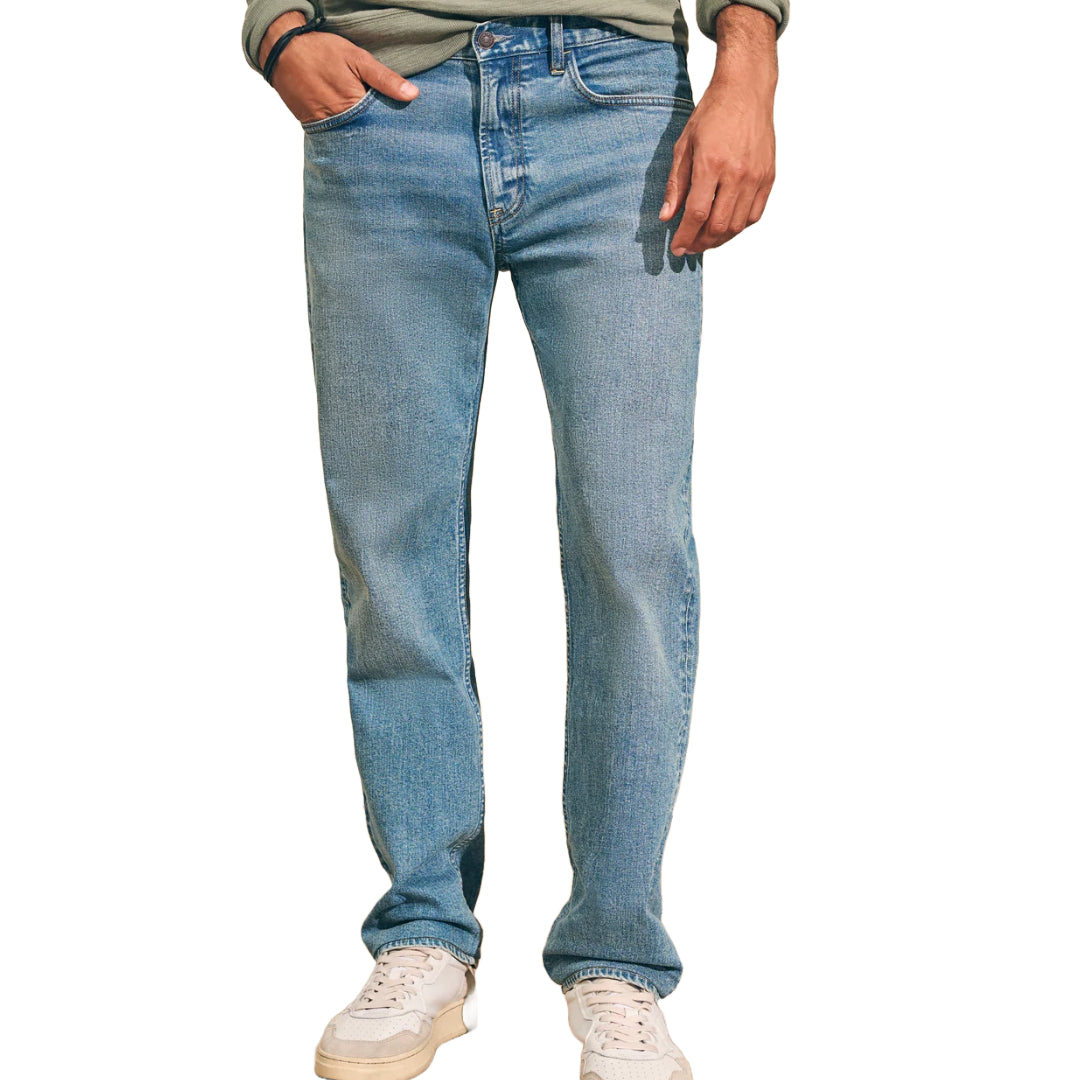 Slim Straight Denim | Sandy Point Wash