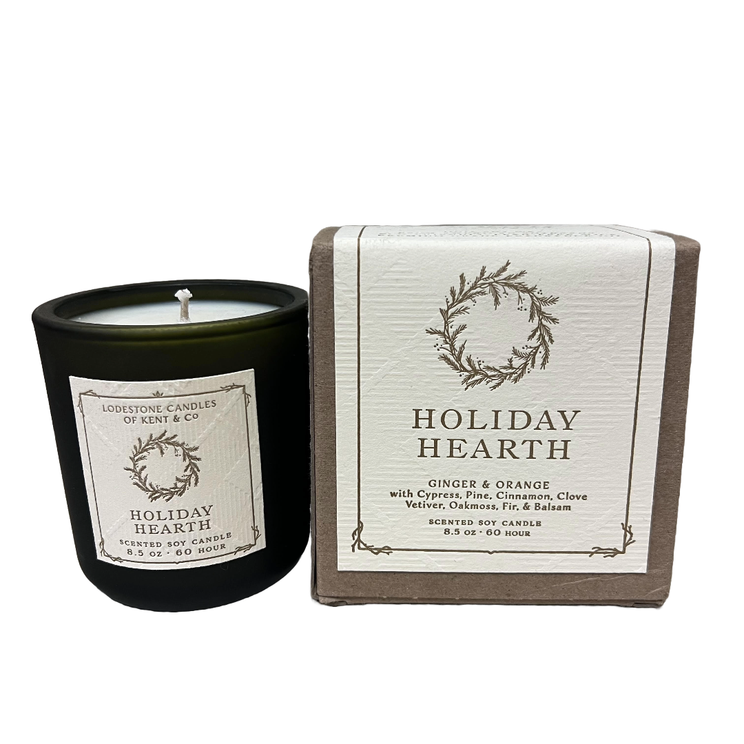 Holiday Hearth Candle | Green