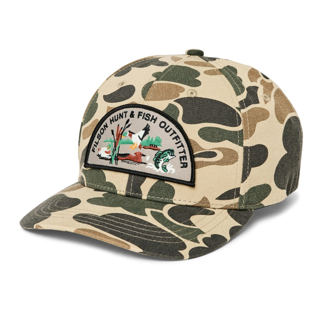 Logger Cap | Tan & Camo Hunt Fish