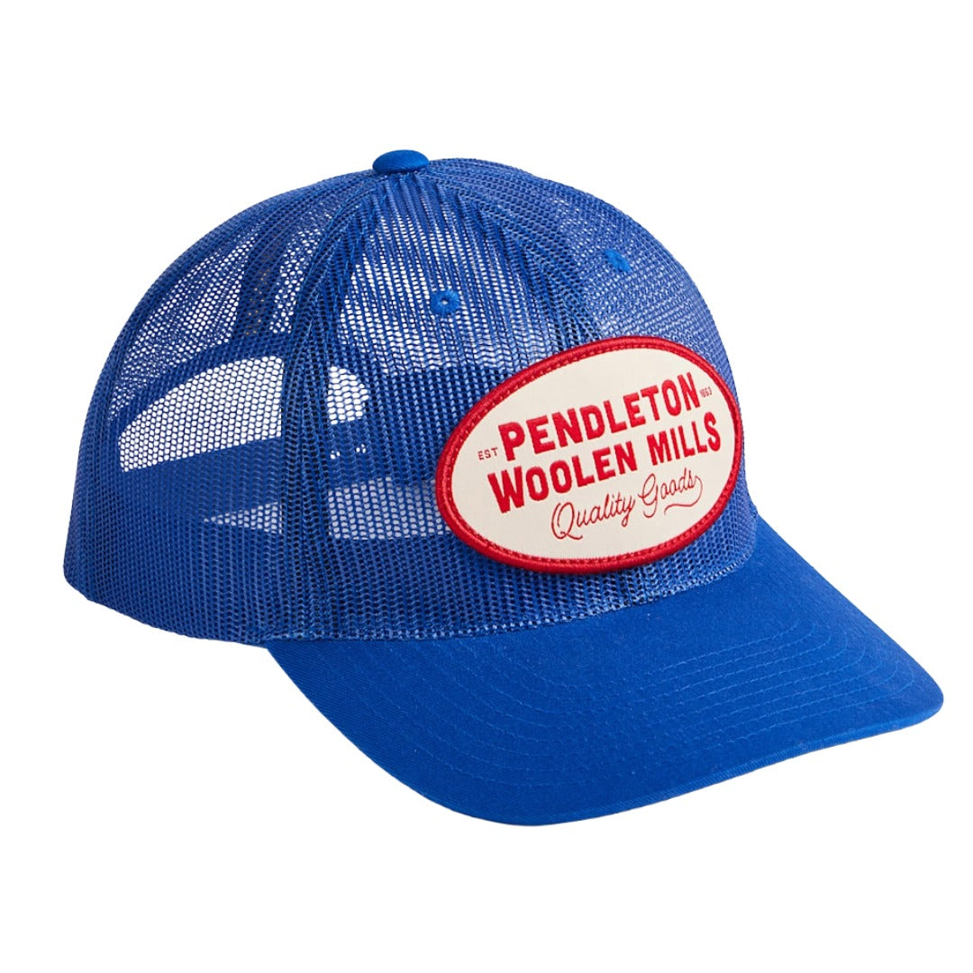 Mesh Trucker Hat | Quality Goods Royal