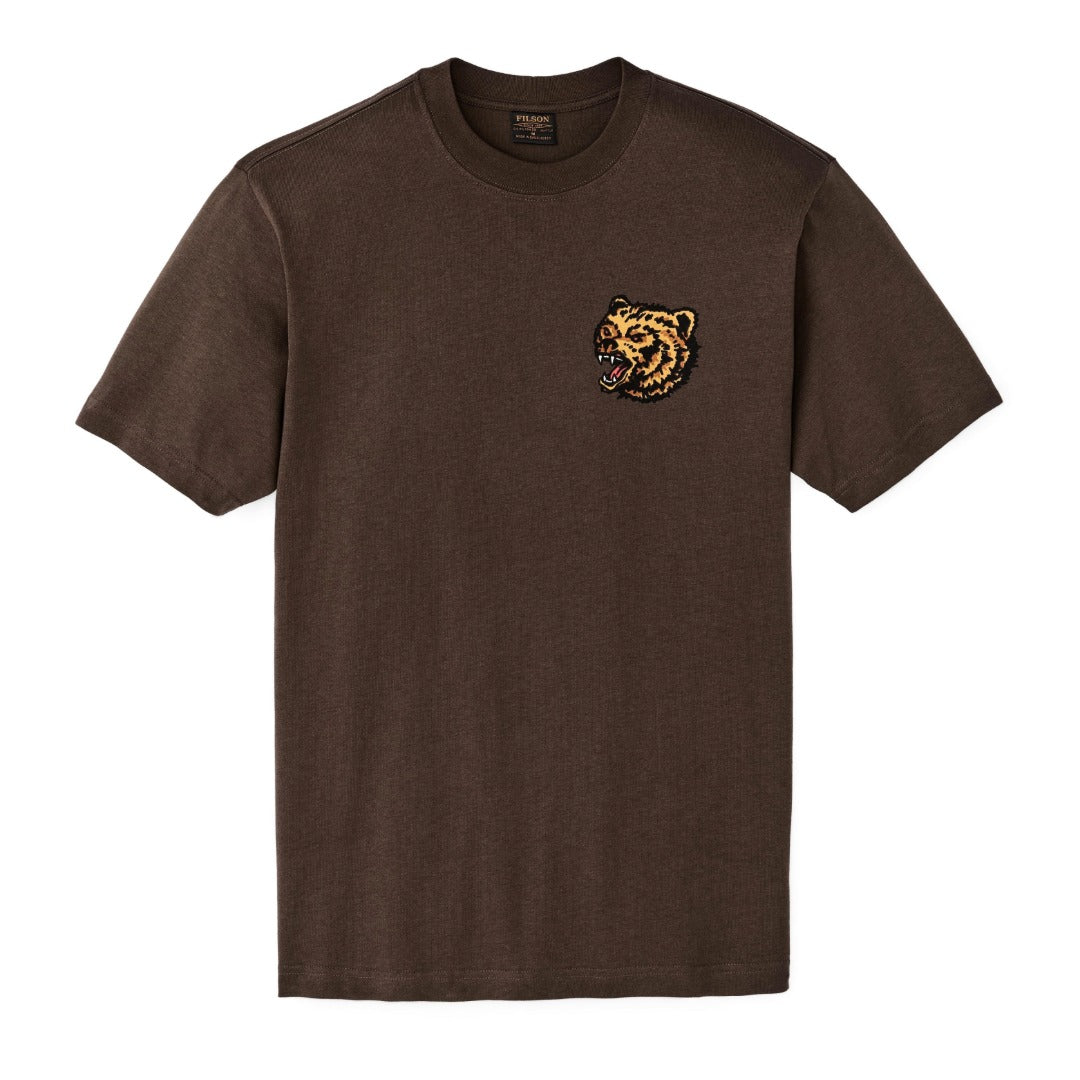 S/S Frontier Graphic T-Shirt | Dark Brown Any Weather