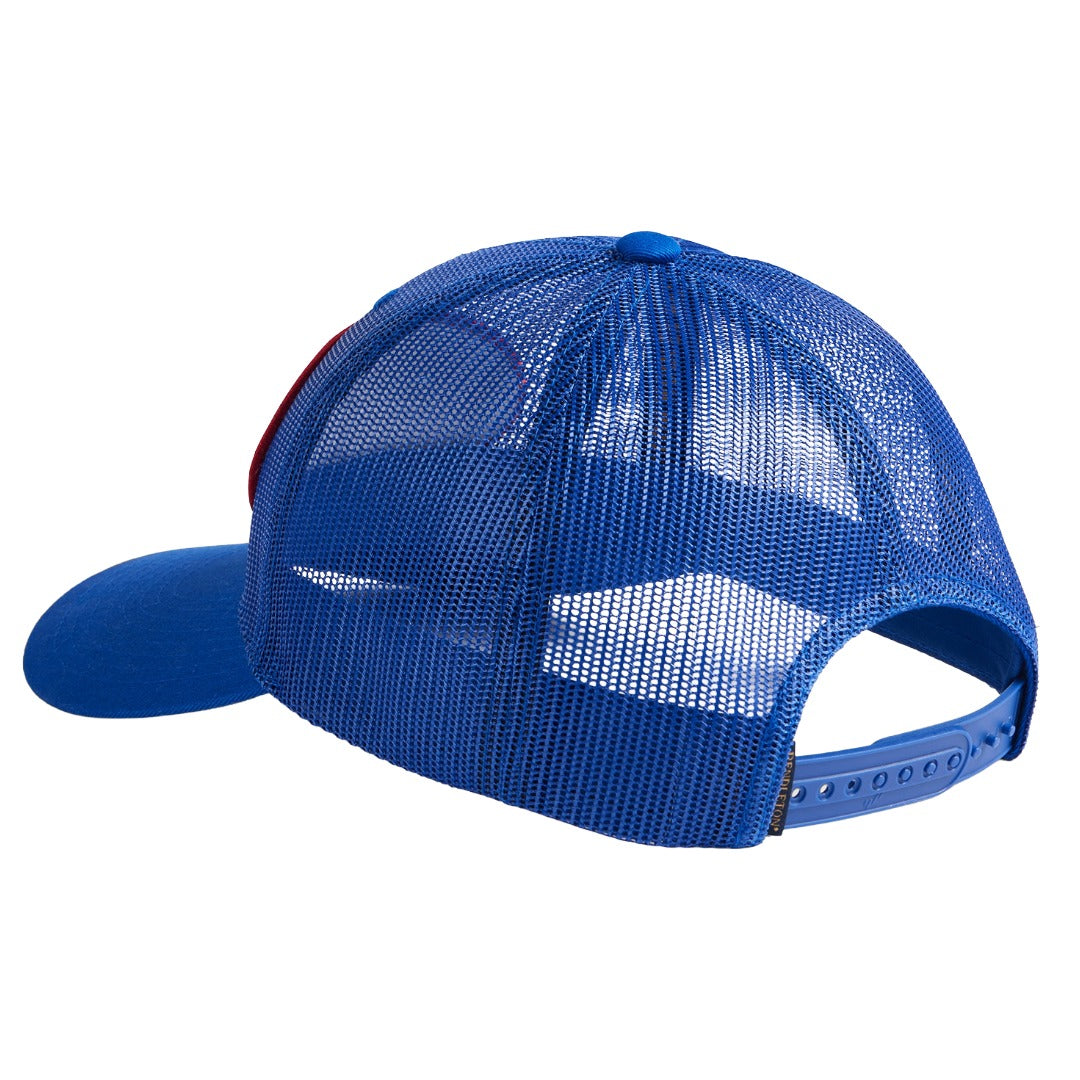 Mesh Trucker Hat | Quality Goods Royal