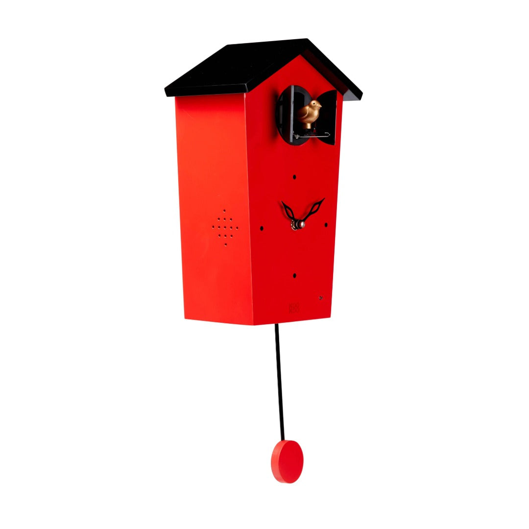 BirdHouse Cuckoo Clock | Red