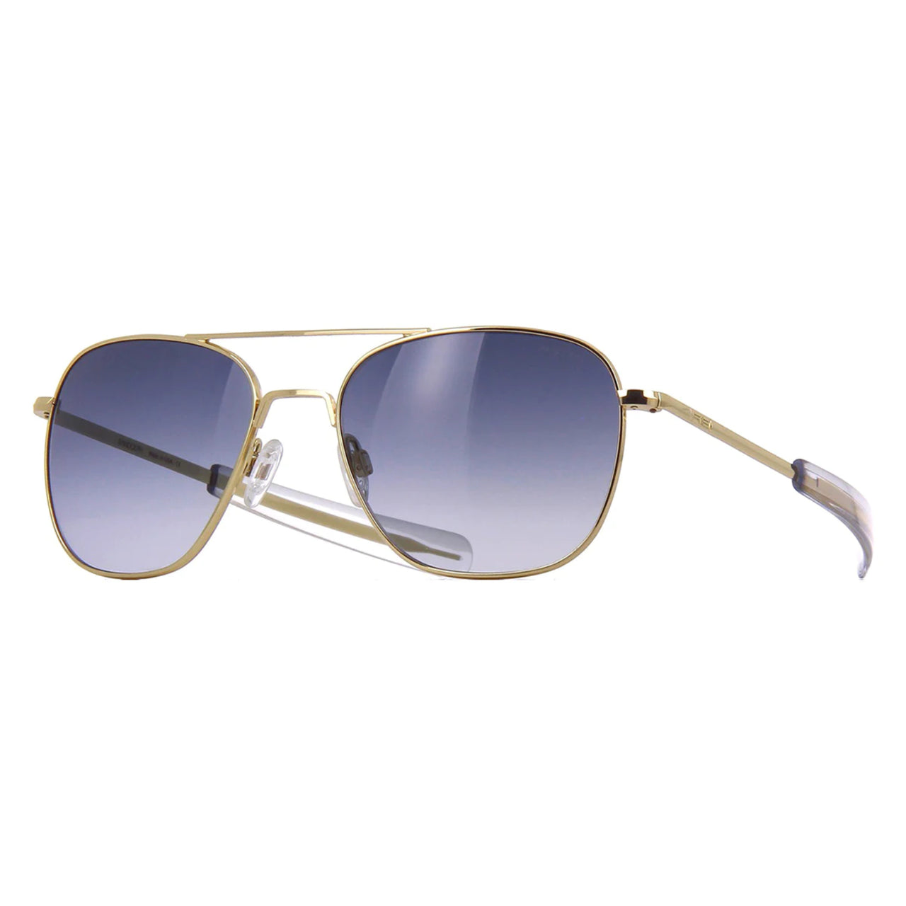 Aviator | 23K Gold with Atlantic Blue Gradient Lens