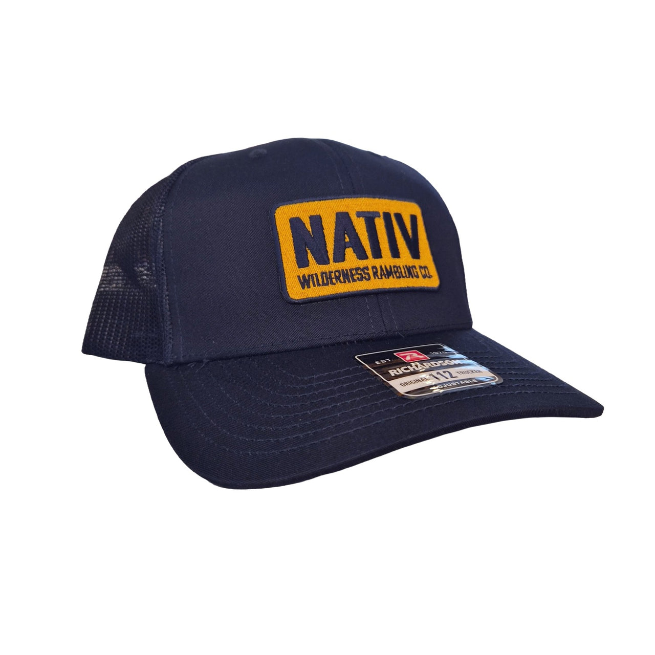 Nativ Patch Hat | Navy