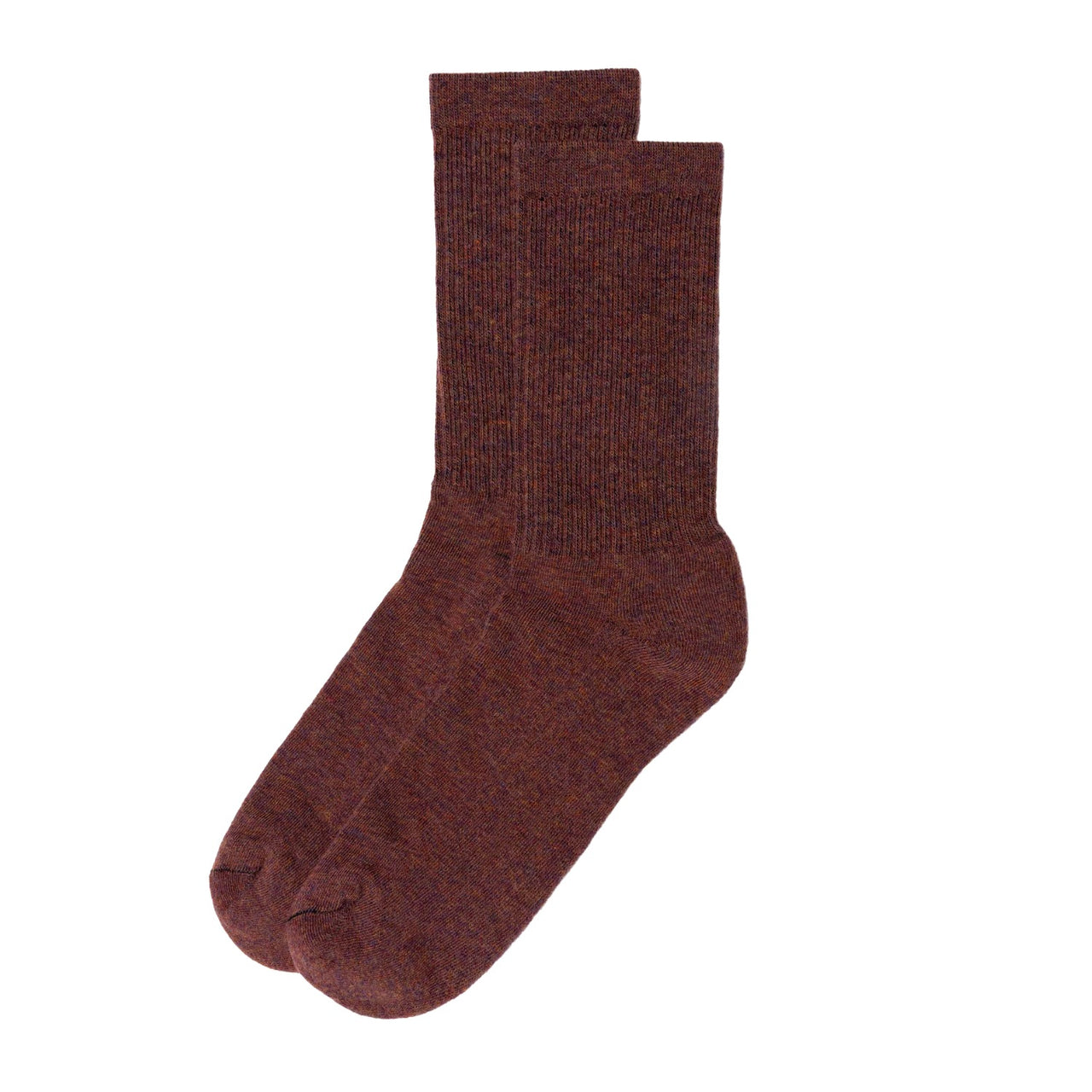 Supermerino Crew Sock | Autumn Heather