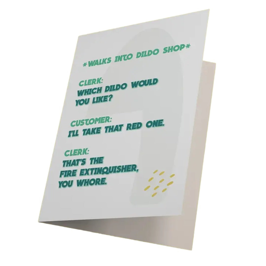 Fire Extinguisher Card