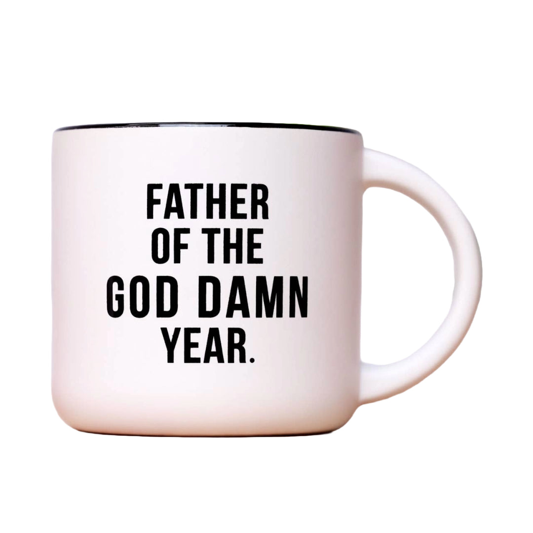 Father Of The God Damn Year Mug