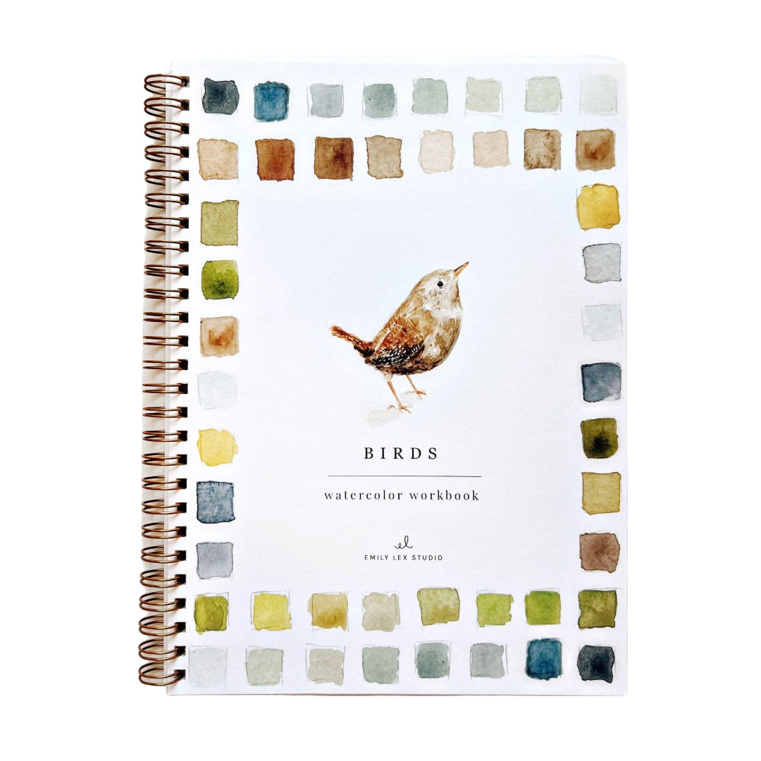 Birds Watercolor Workbook