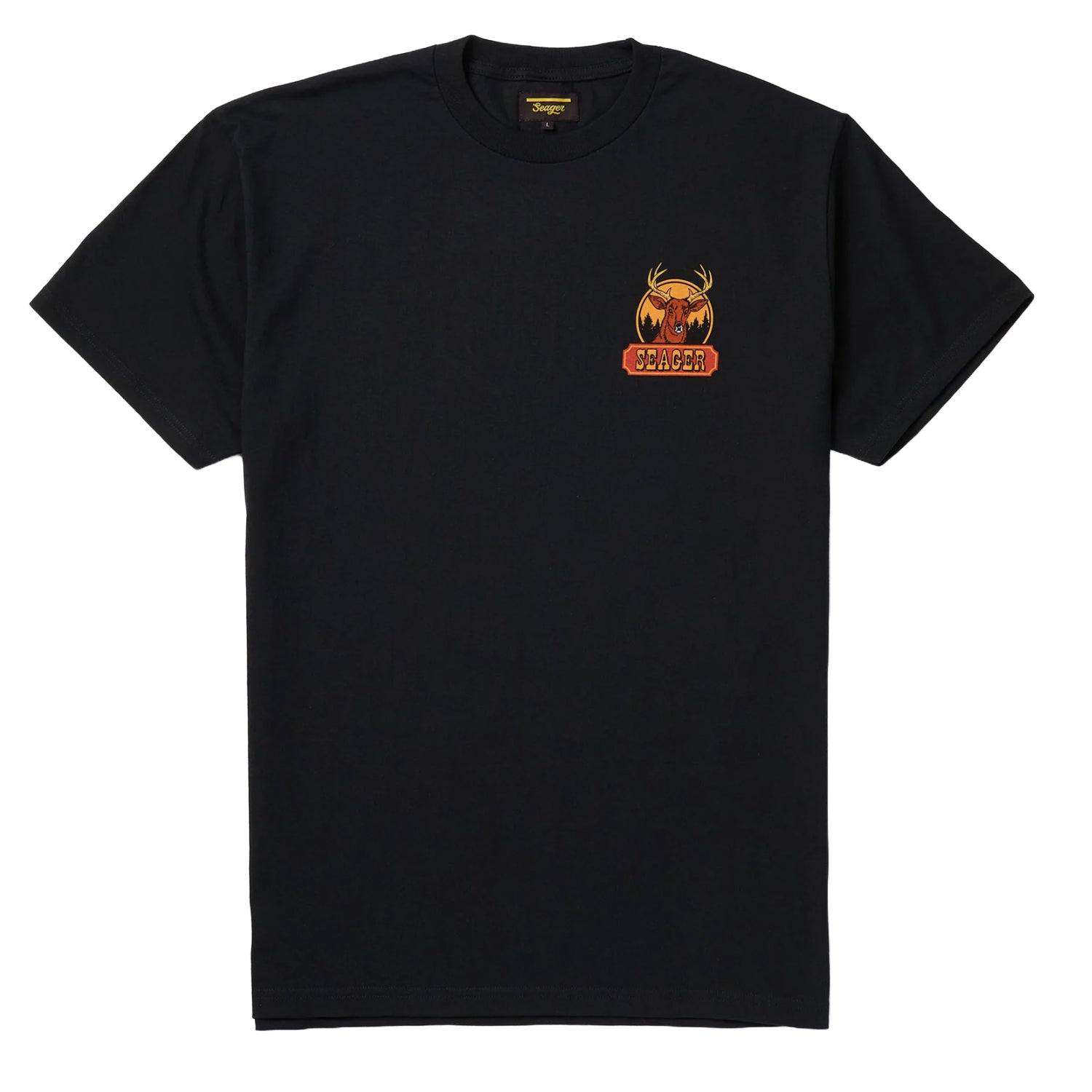 【DIAGONAL】BACK POINT TERRY TEE 10132-TrueRed-1-