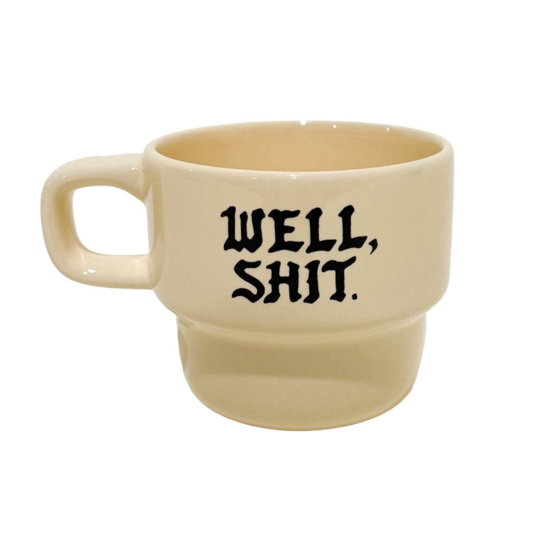 Well, Shit Cappuccino Mug