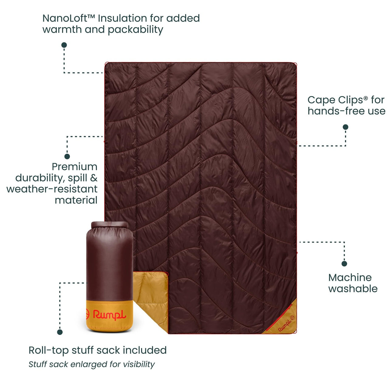 Backcountry Puffy | Redwood