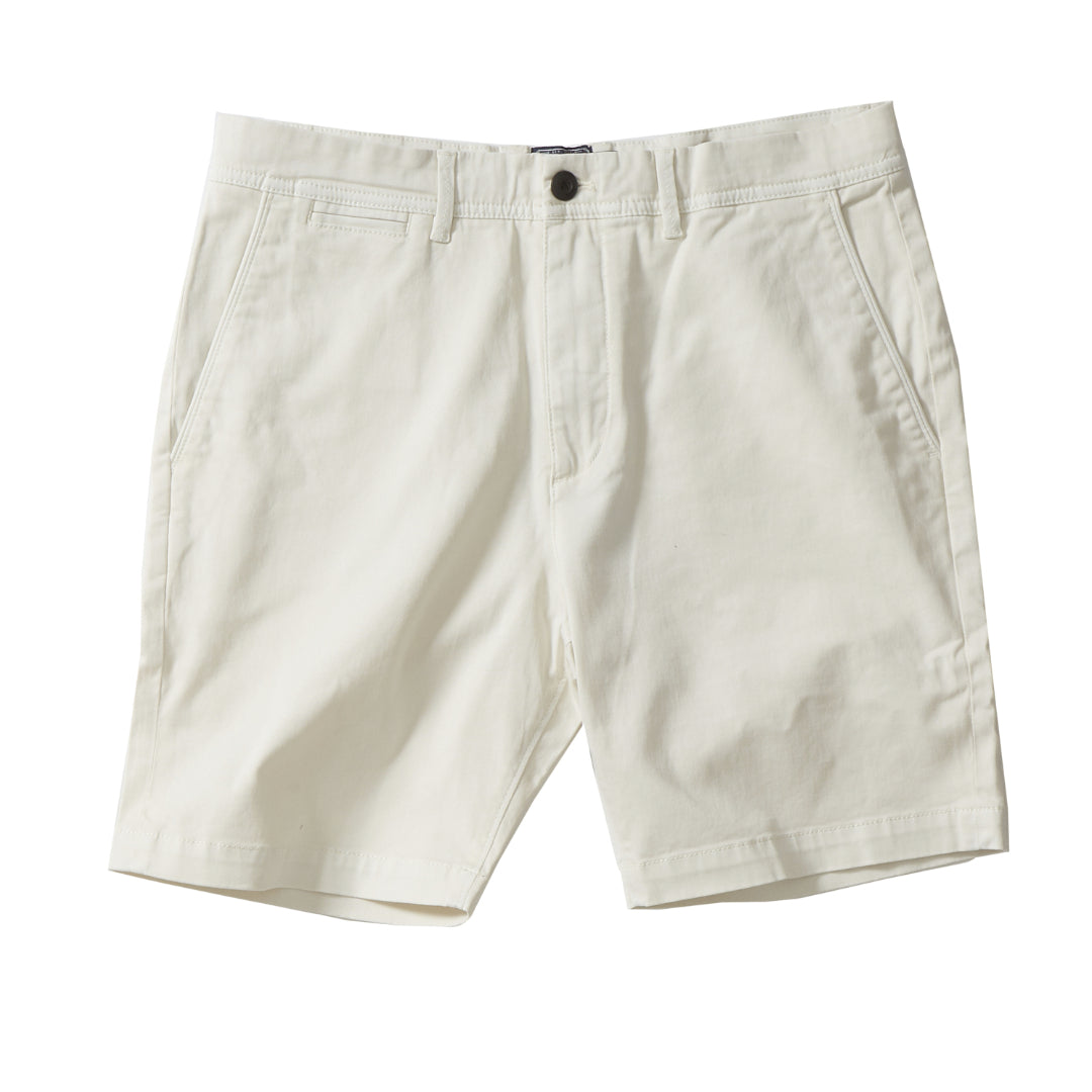 Precision Stretch Chino Shorts (8" Inseam) | White