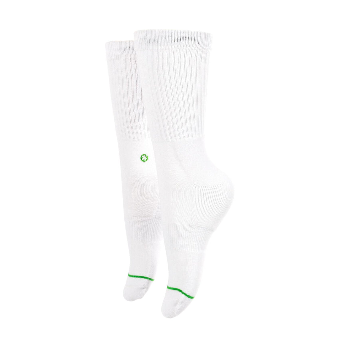 Plain Jane Socks | White