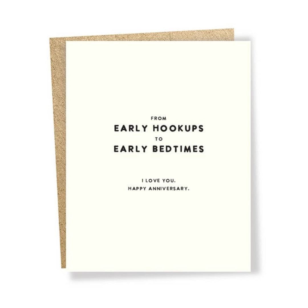 Early Bedtimes Card