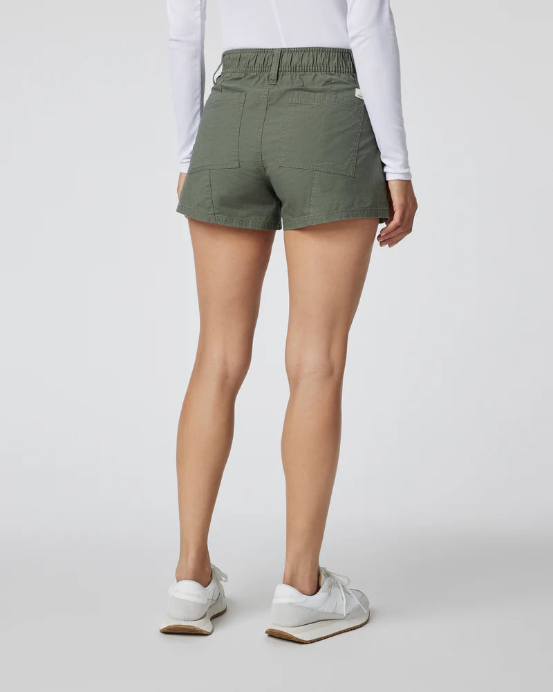 Women's Vintage Ripstop Utility Short | Army