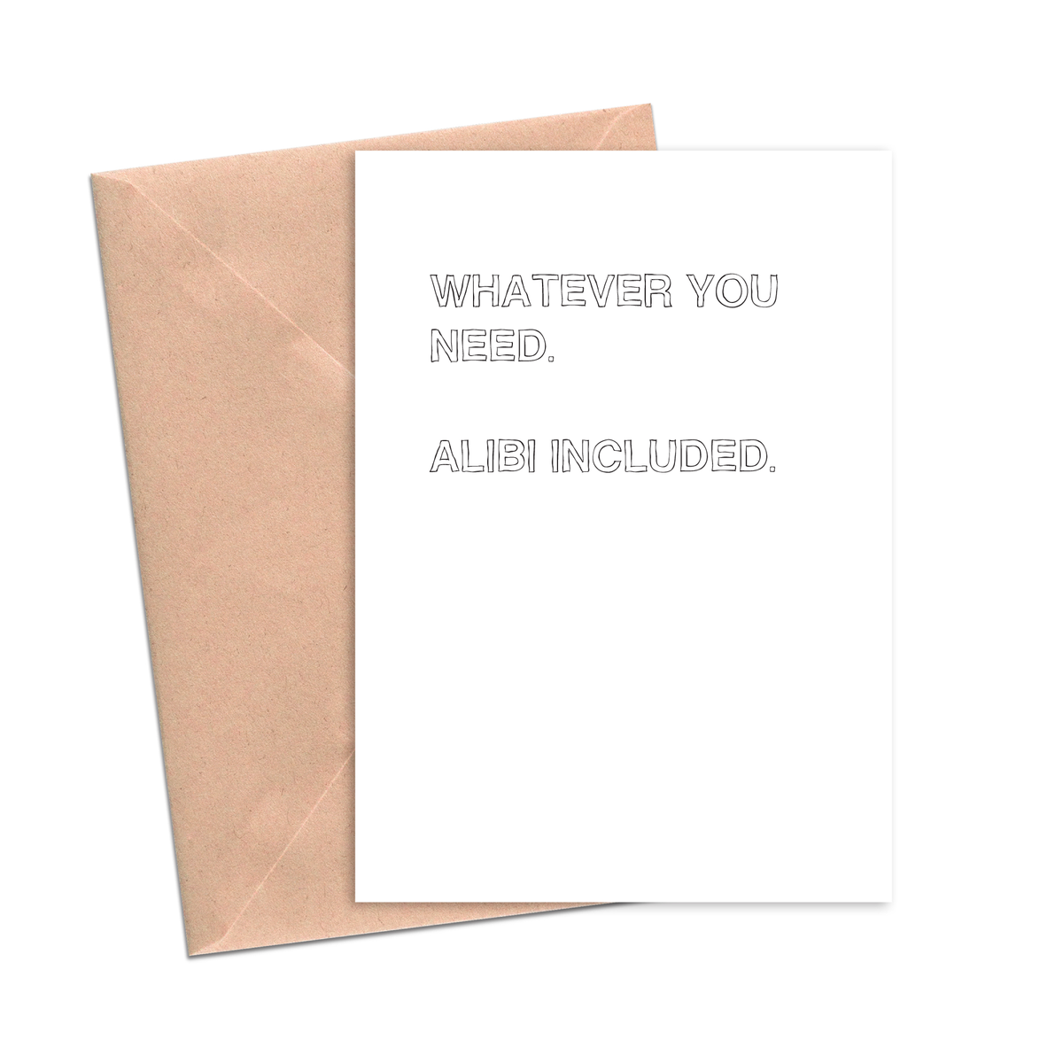 Alibi Included Card