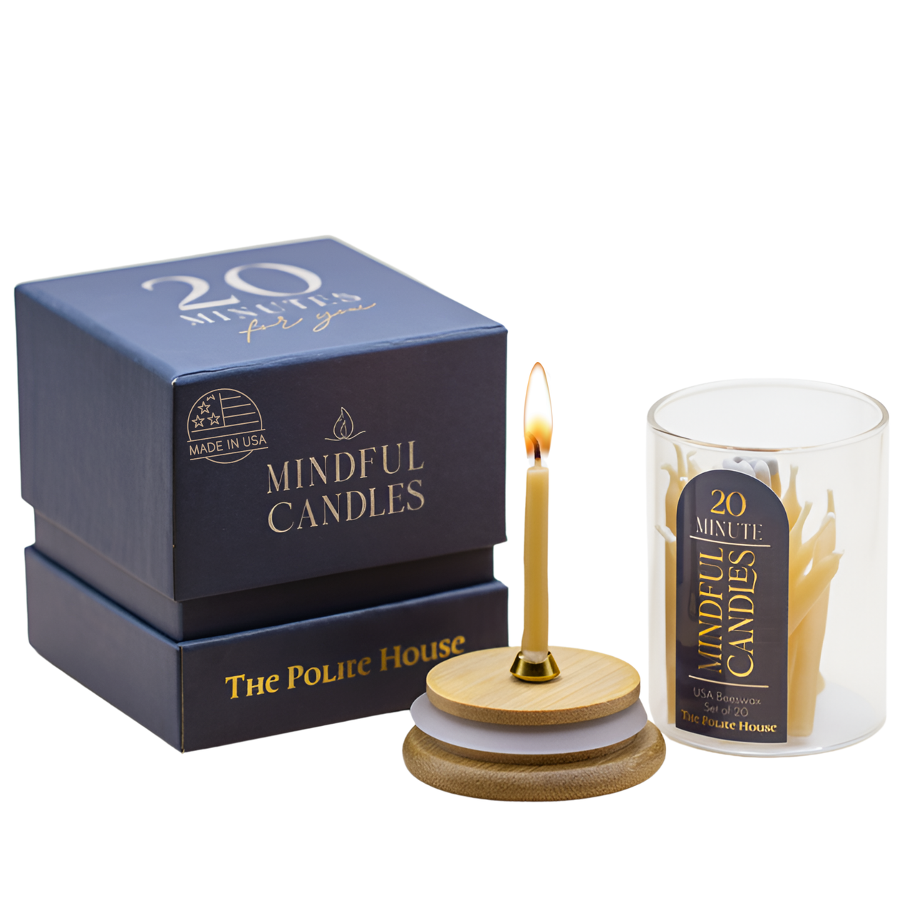 20-Minute Beeswax Candles