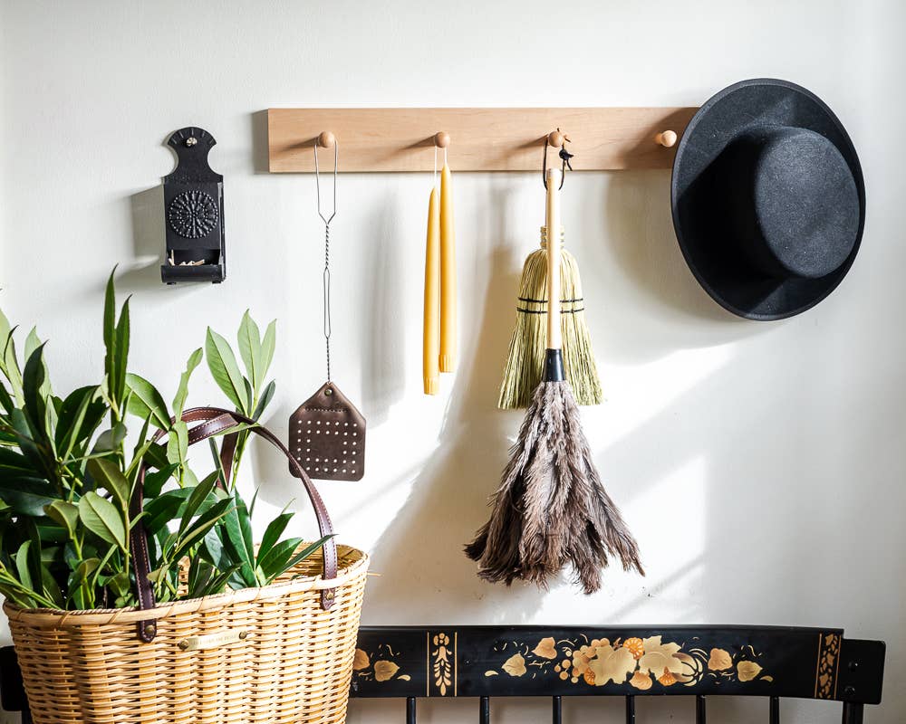 The Leather Flyswatter | Camel