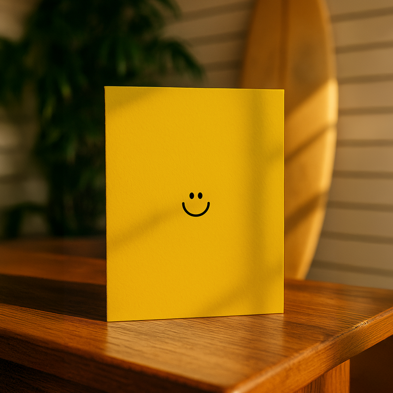 Happy Face Card
