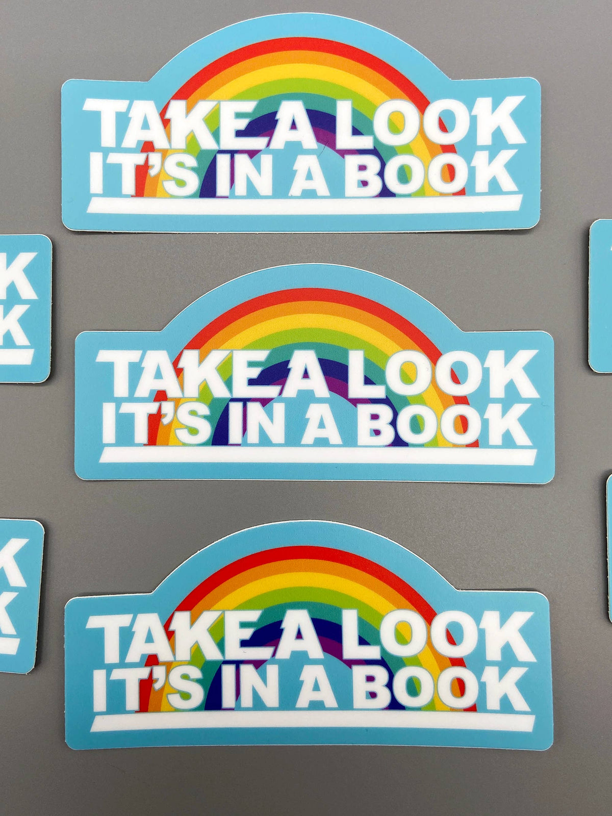 Reading Rainbow Sticker