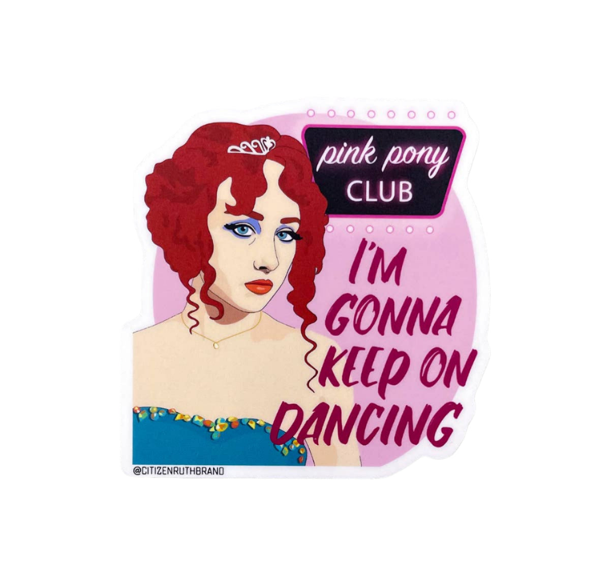 Pink Pony Club Sticker