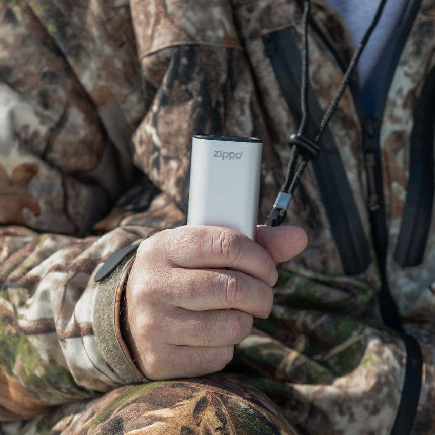 Zippo HeatBank 6 Rechargeable Hand Warmer | Silver