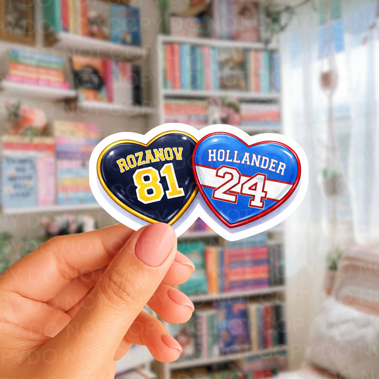 Hockey Romance Sticker