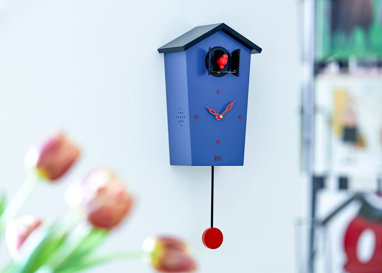 BirdHouse Cuckoo Clock | Blue