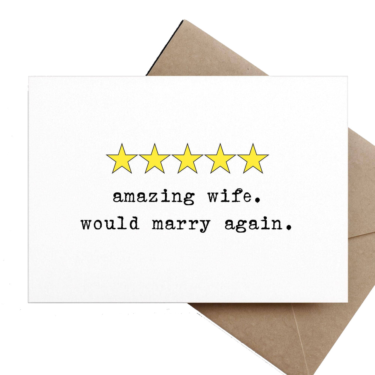 5 Star Wife Card