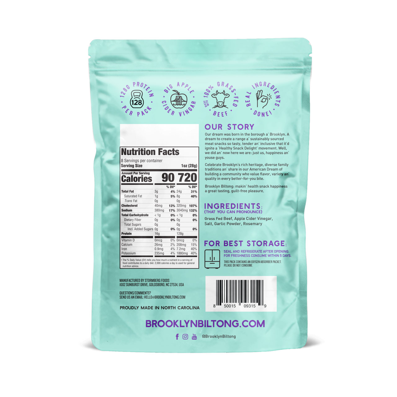 Steakhouse Biltong Jerky | 8 oz.