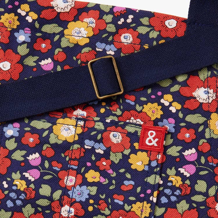 The Limited Essential Apron | Liberty Fabric Betsy Meadow Navy