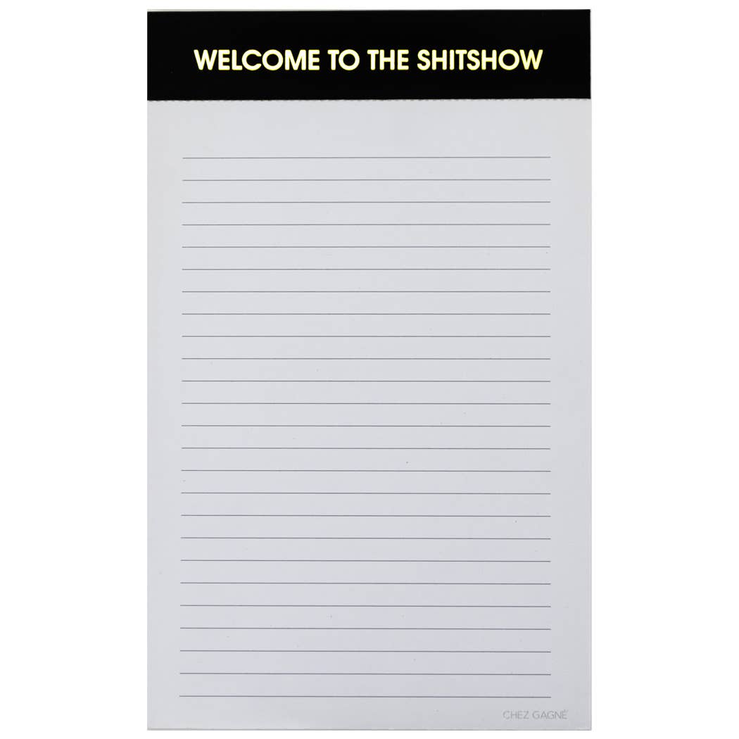 Welcome to the Shitshow Notepad