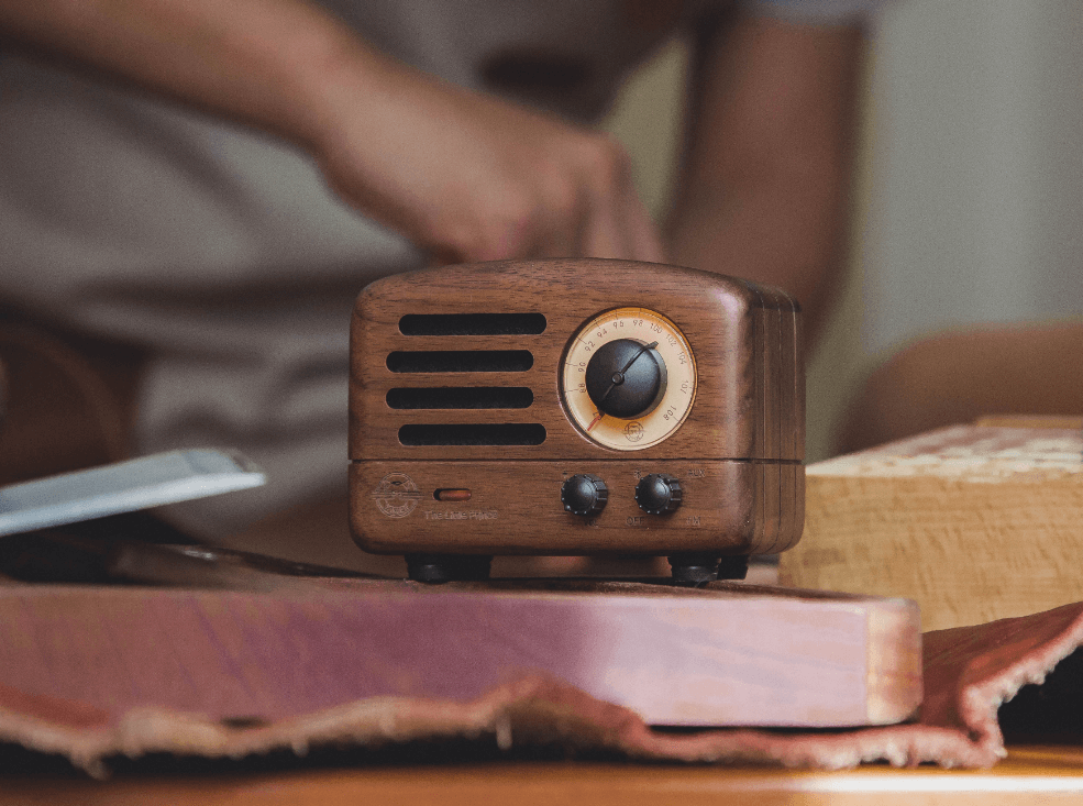 OTR Wooden Radio Speaker | Walnut