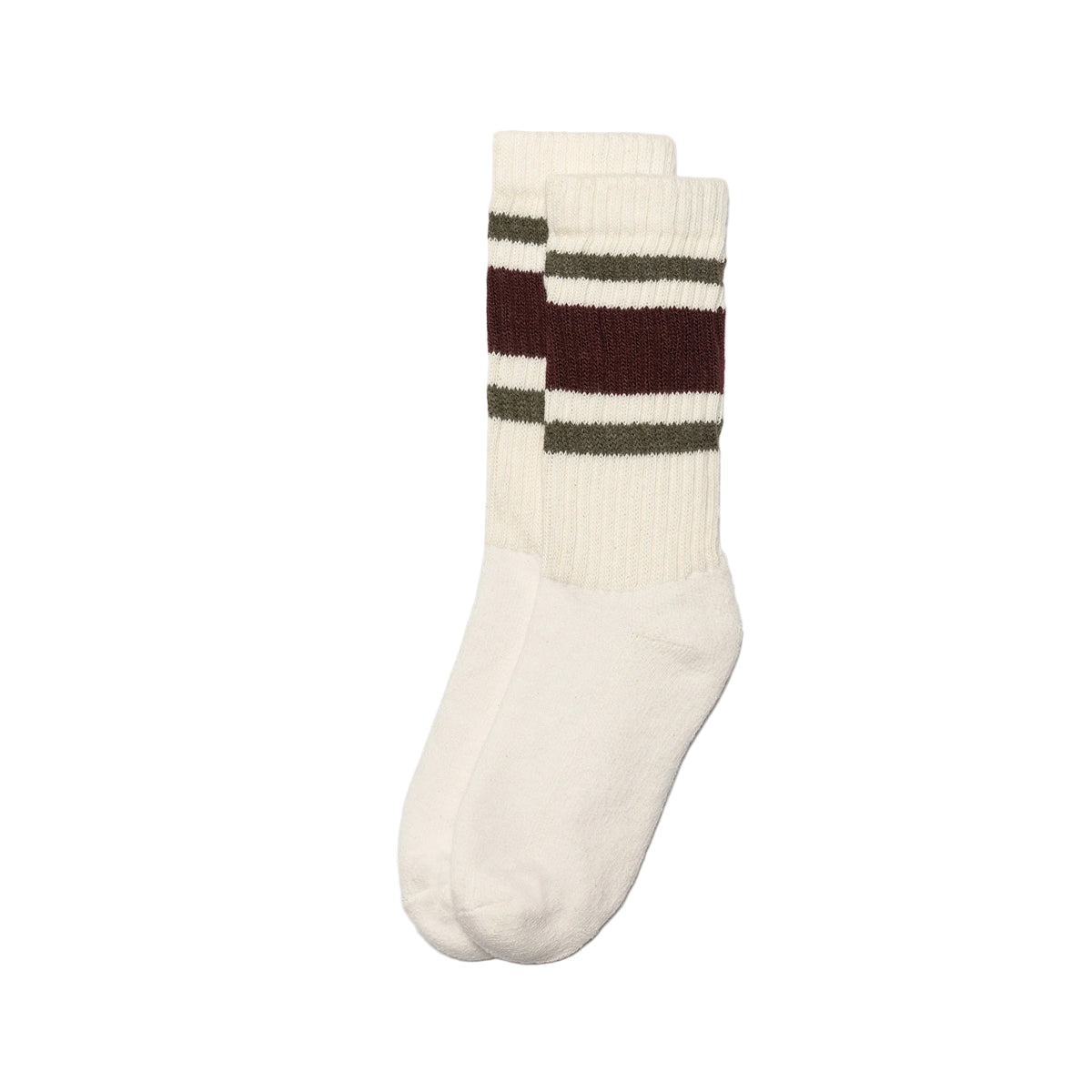 Retro Stripe Sock | Berry & Olive