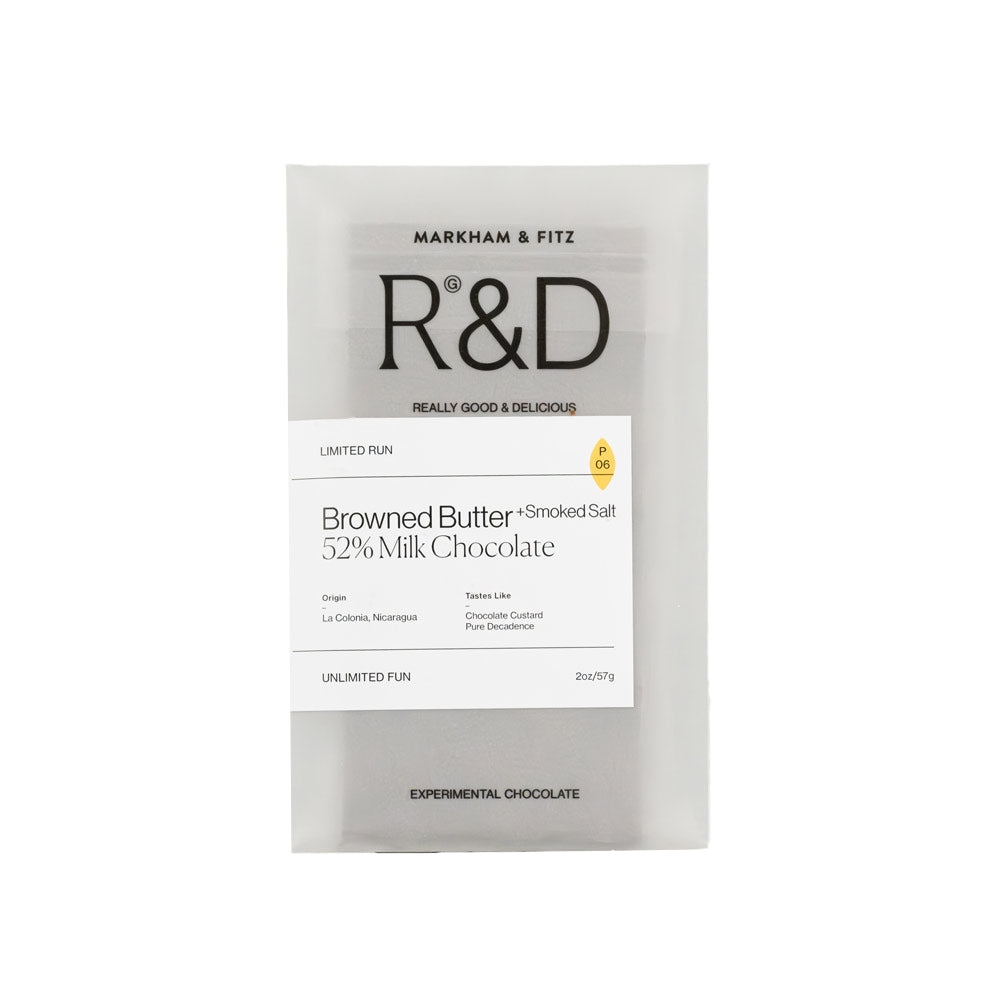 R&D: Browned Butter Milk Chocolate